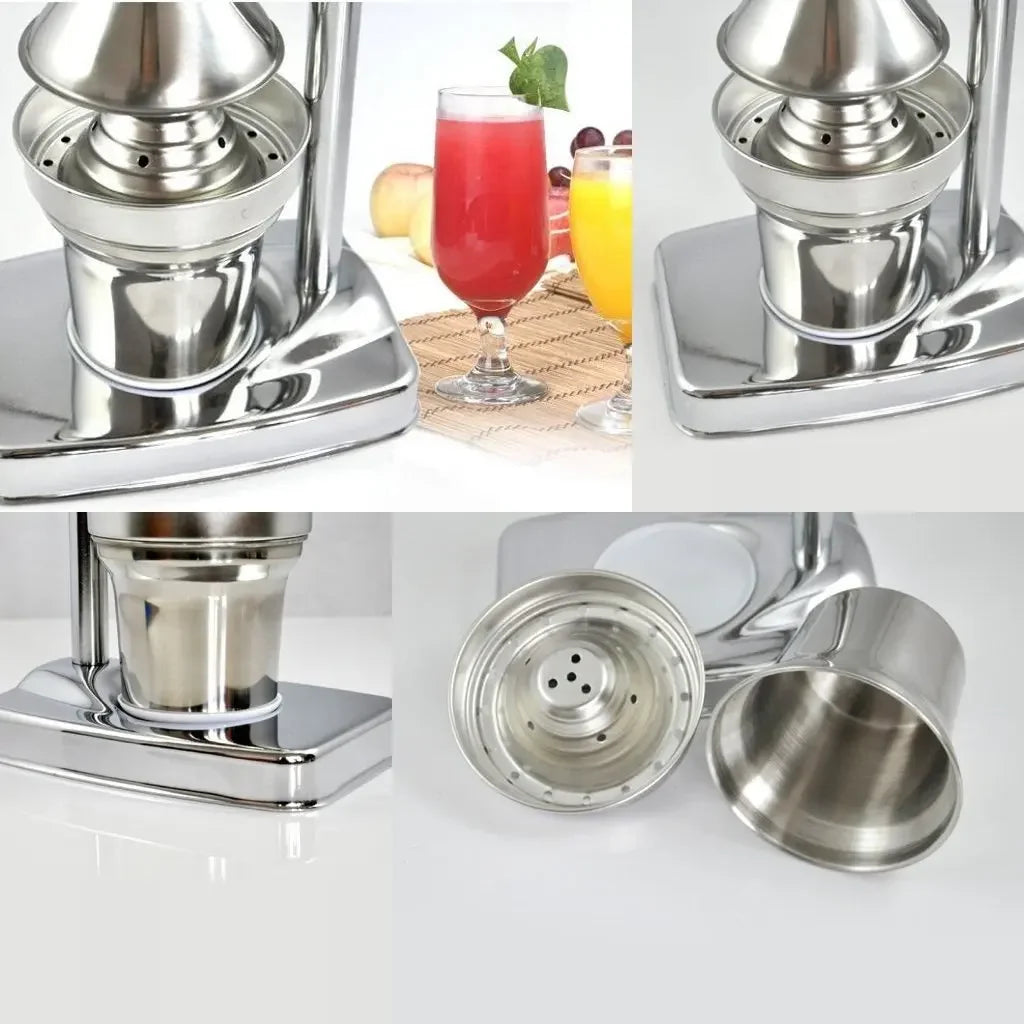 Stainless Steel Manual Citrus Juicer Handheld Fruit
