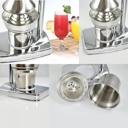 Stainless Steel Manual Citrus Juicer Handheld Fruit
