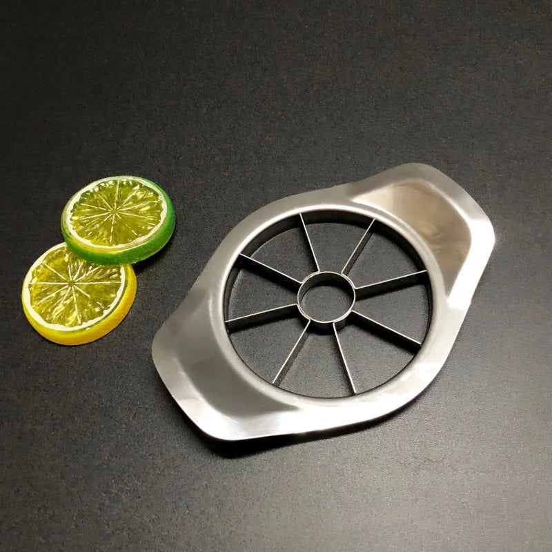 Pack of 2 Stainless Steel Apple & Vegetable Cutters with Comfort Handle