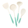 4Pcs Silicone Cooking Utensils Set Heat-resisting Kitchenware For Kitchen Non-stick Cooking Tools Set Spatula Shovel Rice Spoon