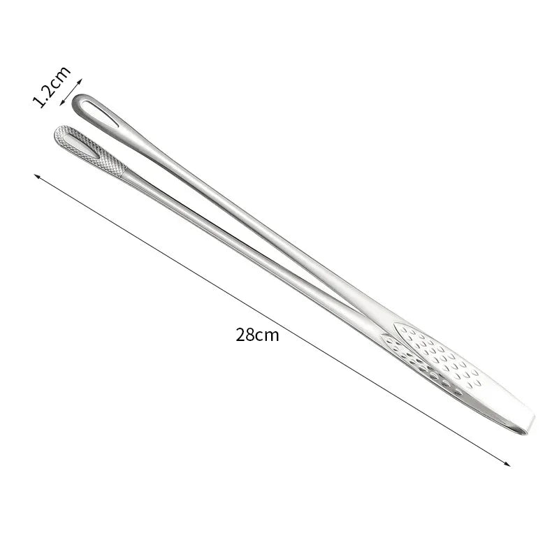 Stainless Steel BBQ Kitchen Tongs