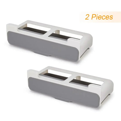 Self-Adhesive Wall-Mount Spice Rack for Kitchen Storage