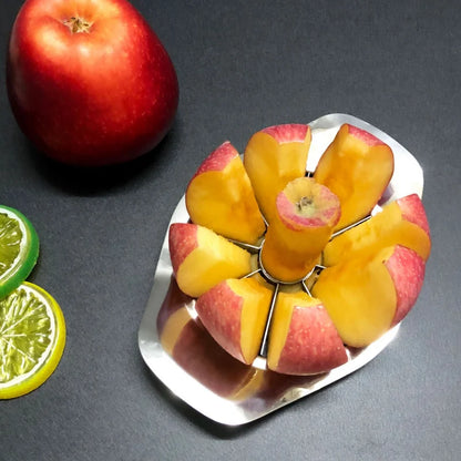 Pack of 2 Stainless Steel Apple & Vegetable Cutters with Comfort Handle
